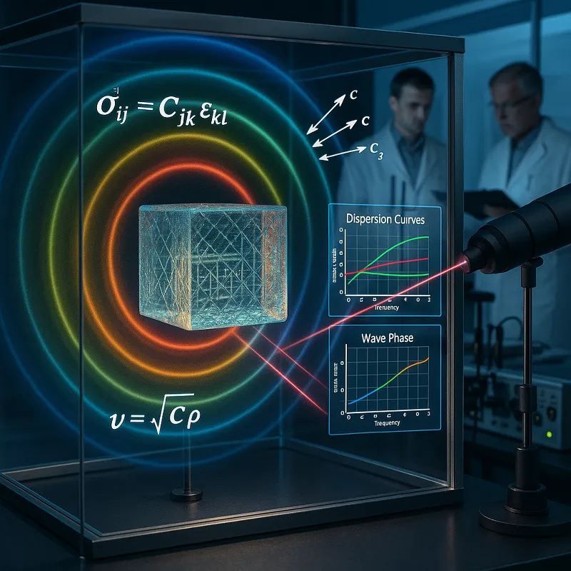 Dispersionseffekte in nicht-isotropen akustischen Medien